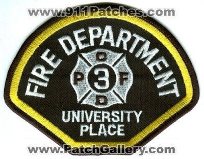 Pierce County Fire District 3 University Place Patch (Washington)
Scan By: PatchGallery.com
Keywords: co. dist. number no. #3 pcfd department dept.