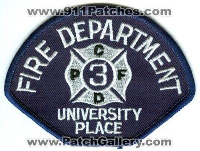 Pierce County Fire District 3 University Place Patch (Washington)
Scan By: PatchGallery.com
Keywords: co. dist. number no. #3 pcfd department dept.