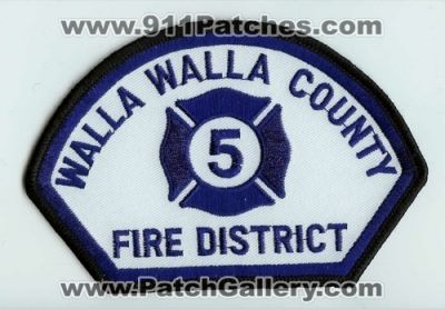 Walla Walla County Fire District 5 (Washington)
Thanks to Chris Gilbert for this scan.
