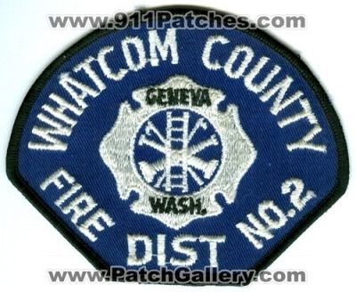 Whatcom County Fire District 2 Geneva (Washington)
Scan By: PatchGallery.com
Keywords: co. dist. number no. #2 department dept. wash.