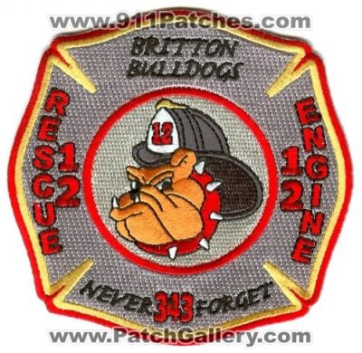 Whatcom County Fire District 4 Engine 12 Rescue 12 (Washington)
Scan By: PatchGallery.com
Keywords: co. dist. number no. #4 department dept. britton bulldogs never forget 343