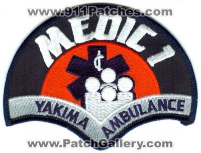 Yakima Ambulance Medic 1 (Washington)
Scan By: PatchGallery.com
Keywords: ems one emt paramedic