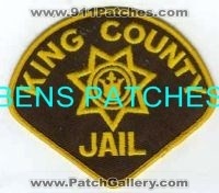 King County Sheriff Jail (Washington)
Thanks to BensPatchCollection.com for this scan.
