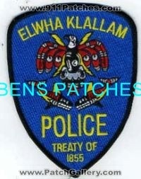 Elwha Klallam Police (Washington)
Thanks to BensPatchCollection.com for this scan.
