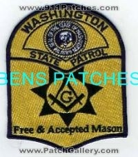 Washington State Patrol Free & Accepted Mason (Washington)
Thanks to BensPatchCollection.com for this scan.
Keywords: and