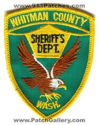 Whitman County Sheriff's Department (Washington)
Scan By: PatchGallery.com
Keywords: sheriffs dept. wash.