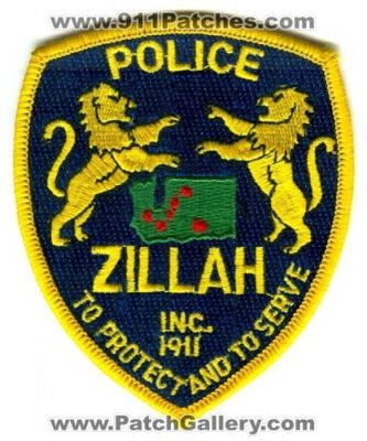Zillah Police (Washington)
Scan By: PatchGallery.com

