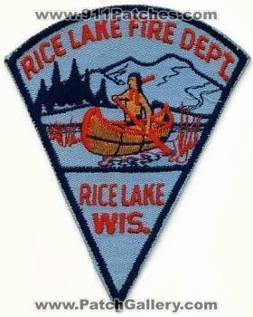 Rice Lake Fire Department (Wisconsin)
Thanks to apdsgt for this scan.
Keywords: dept. wis.
