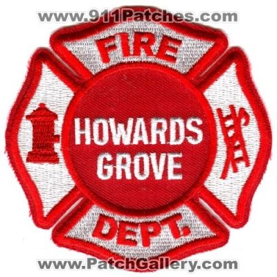 Howards Grove Fire Department Patch (Wisconsin)
Scan By: PatchGallery.com
Keywords: dept.