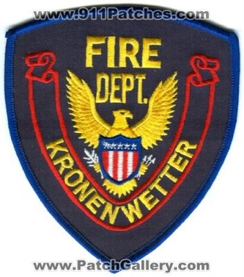 Kronenwetter Fire Department (Wisconsin)
Scan By: PatchGallery.com
Keywords: dept.