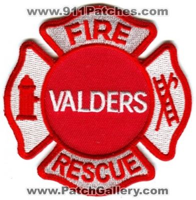 Valders Fire Rescue (Wisconsin)
Scan By: PatchGallery.com
