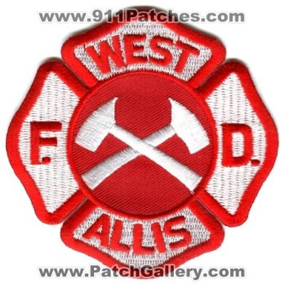 West Allis Fire Department (Wisconsin)
Scan By: PatchGallery.com
Keywords: f.d. fd