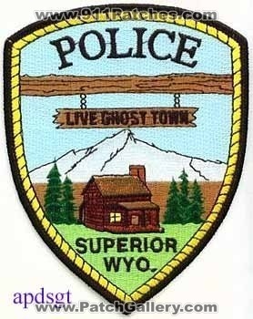 Superior Police (Wyoming)
Thanks to apdsgt for this scan.
Keywords: wyo.