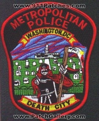 Metropolitan Police
Thanks to EmblemAndPatchSales.com for this scan.
Keywords: washington dc district of columbia