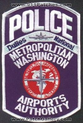 Metropolitan Airports Authority Police
Thanks to EmblemAndPatchSales.com for this scan.
Keywords: washington dc district of columbia dulles national
