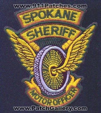 Spokane Sheriff Motor Officer
Thanks to EmblemAndPatchSales.com for this scan.
Keywords: washington