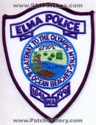 Elma Police
Thanks to EmblemAndPatchSales.com for this scan.
Keywords: washington
