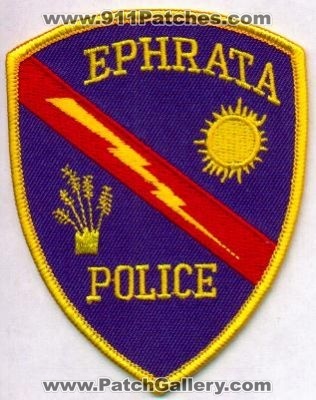 Ephrata Police
Thanks to EmblemAndPatchSales.com for this scan.
Keywords: washington