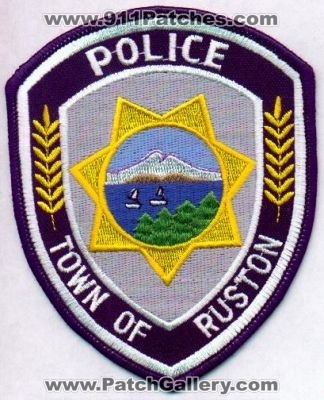 Ruston Police
Thanks to EmblemAndPatchSales.com for this scan.
Keywords: washington town of
