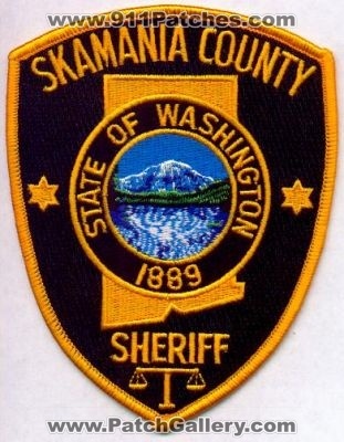Skamania County Sheriff
Thanks to EmblemAndPatchSales.com for this scan.
Keywords: washington