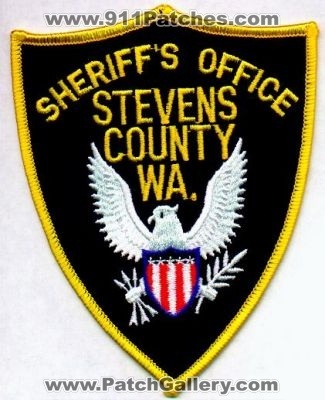 Stevens County Sheriff's Office
Thanks to EmblemAndPatchSales.com for this scan.
Keywords: washington sheriffs