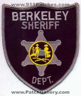 Berkeley Sheriff Dept
Thanks to EmblemAndPatchSales.com for this scan.
Keywords: west virginia department