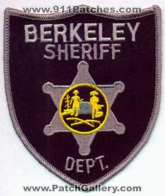 Berkeley Sheriff Dept
Thanks to EmblemAndPatchSales.com for this scan.
Keywords: west virginia department