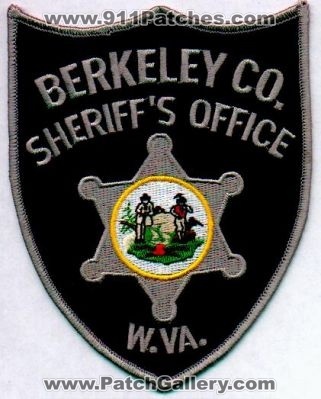 Berkeley County Sheriff's Office
Thanks to EmblemAndPatchSales.com for this scan.
Keywords: west virginia sheriffs