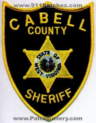 Cabell County Sheriff
Thanks to EmblemAndPatchSales.com for this scan.
Keywords: west virginia