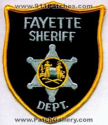 Fayette Sheriff Dept
Thanks to EmblemAndPatchSales.com for this scan.
Keywords: west virginia department