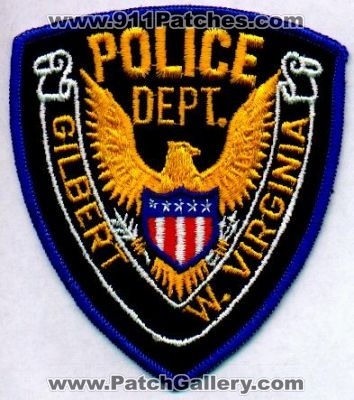 Gilbert Police Dept
Thanks to EmblemAndPatchSales.com for this scan.
Keywords: west virginia