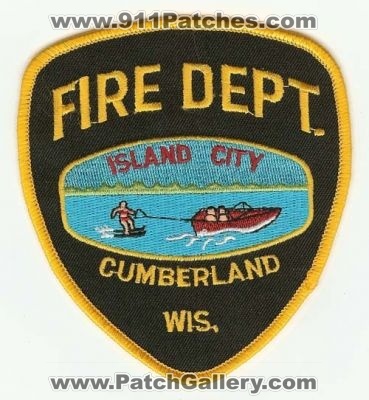 Cumberland Fire Dept
Thanks to PaulsFirePatches.com for this scan.
Keywords: wisconsin department