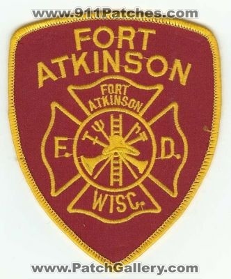 Fort Atkinson FD
Thanks to PaulsFirePatches.com for this scan.
Keywords: wisconsin fire department ft