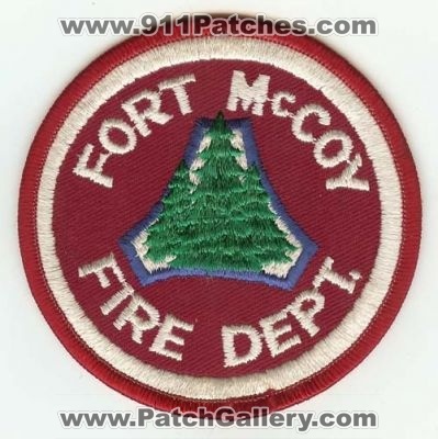 Fort McCoy Fire Dept
Thanks to PaulsFirePatches.com for this scan.
Keywords: wisconsin ft department us army