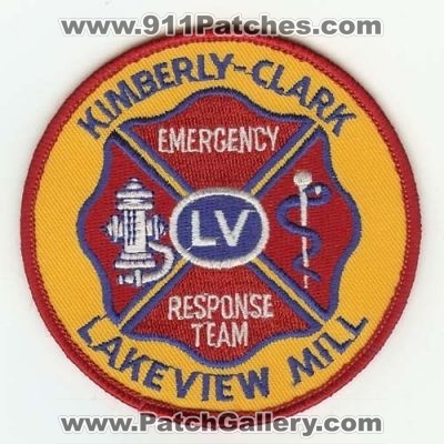 Kimberly Clark Lakeview Mill Emergency Response Team
Thanks to PaulsFirePatches.com for this scan.
Keywords: wisconsin ert fire