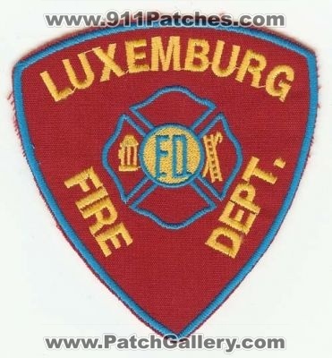 Luxemburg Fire Dept
Thanks to PaulsFirePatches.com for this scan.
Keywords: wisconsin department