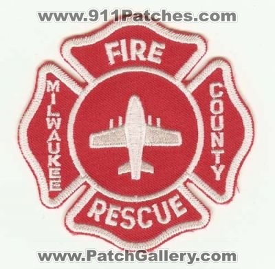 Milwaukee County Mitchell International Airport Fire Rescue
Thanks to PaulsFirePatches.com for this scan.
Keywords: wisconsin cfr arff aircraft crash