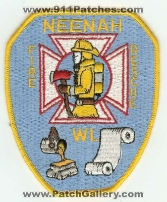 Neenah Fire Rescue
Thanks to PaulsFirePatches.com for this scan.
Keywords: wisconsin