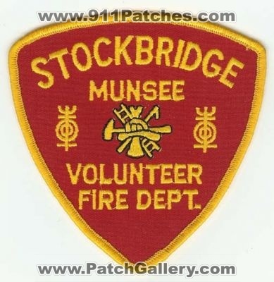 Stockbridge Munsee Volunteer Fire Dept
Thanks to PaulsFirePatches.com for this scan.
Keywords: wisconsin department