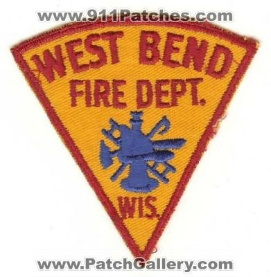 West Bend Fire Dept
Thanks to PaulsFirePatches.com for this scan.
Keywords: wisconsin department