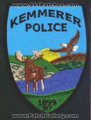 Kemmerer Police
Thanks to EmblemAndPatchSales.com for this scan.
Keywords: wyoming