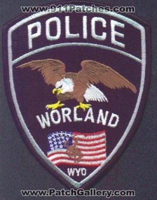 Worland Police
Thanks to EmblemAndPatchSales.com for this scan.
Keywords: wyoming
