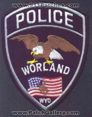 Worland Police
Thanks to EmblemAndPatchSales.com for this scan.
Keywords: wyoming