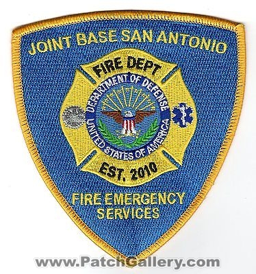 Joint Base San Antonio Fire Emergency Services (Texas)
Thanks to Jack Bol for this scan.
Keywords: department dept. of defense dod united states of america