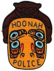 Hoonah Police (Alaska)
Thanks to BensPatchCollection.com for this scan.
