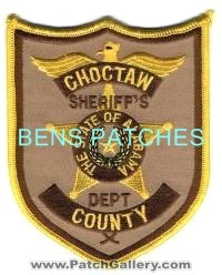 Choctaw County Sheriff's Department (Alabama)
Thanks to BensPatchCollection.com for this scan.
Keywords: sheriffs dept