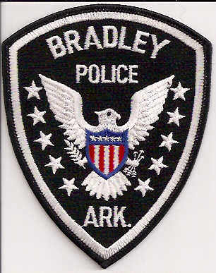 Bradley Police (Arkansas)
Thanks to EmblemAndPatchSales.com for this scan.
