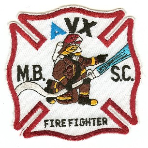 AVX Corporation Myrtle Beach Fire Fighter
Thanks to PaulsFirePatches.com for this scan.
Keywords: south carolina m.b.