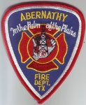 Abernathy Fire Dept (Texas)
Thanks to Dave Slade for this scan.
Keywords: department