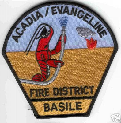 Acadia Evangeline Fire District Basile
Thanks to Brent Kimberland for this scan.
Keywords: louisiana